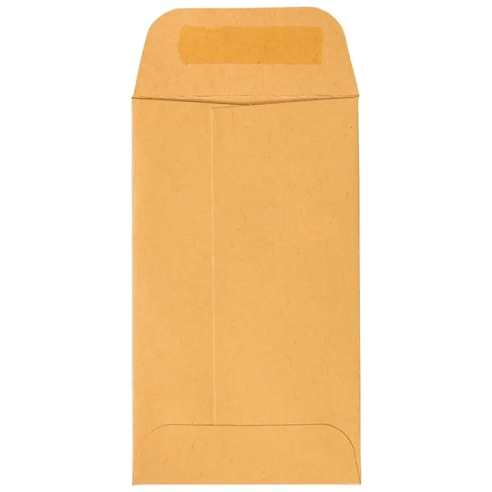 250 pack) JAM Paper #3 Coin Business Commercial Envelopes w/ Peel & Seal Closure